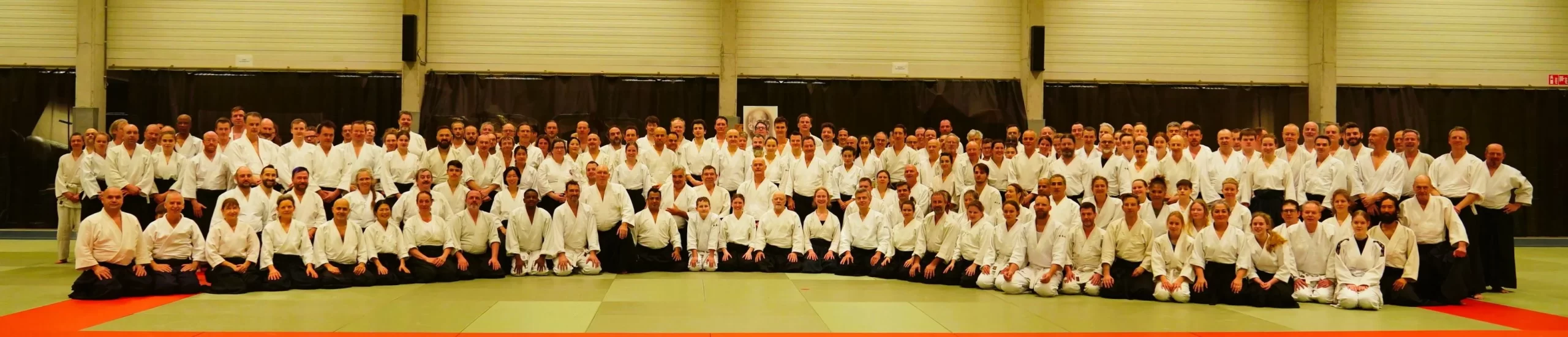 Groepsfoto Aikido stage